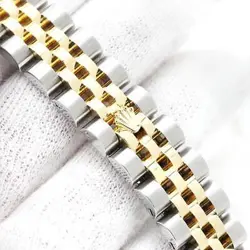 ROLEX DATEJUST Random YG 10P diamonds watch Automatic #007