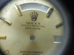 2872 Rolex Dial Datejust Parts Gold Calendar Disc