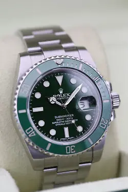 ROLEX 116610LV GREEN