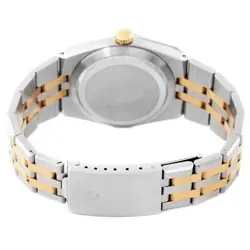 ROLEX OYSTERQUARTZ DATEJUST STEEL YELLOW GOLD MENS WATCH 17013
