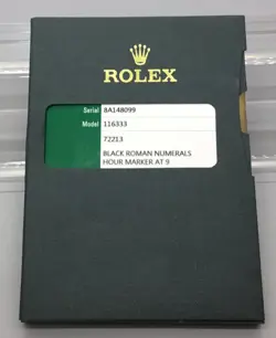 NUMERALS DATEJUST