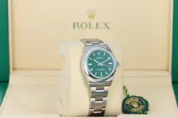 Rolex Oyster Perpetual 277200 Green Rare Novelty Model Superalloy 904L 31mm