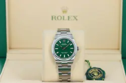 Rolex Oyster Perpetual 277200 Green Rare Novelty Model Superalloy 904L 31mm
