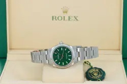 Rolex Oyster Perpetual 277200 Green Rare Novelty Model Superalloy 904L 31mm