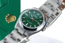Rolex Oyster Perpetual 277200 Green Rare Novelty Model Superalloy 904L 31mm