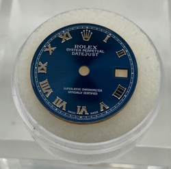 GENUINE ROLEX DATEJUST 26MM BLUE ROMAN DIAL