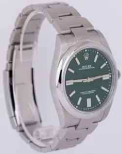 41MM GREEN STAINLESS