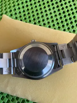 ROLEX AIR-KING 14000M SILVER OYSTER BRACELET WITH SILVER BEZEL