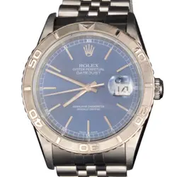 TURN-O-GRAPH WATCH BLUE