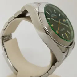 Rolex Milgauss Black Dial Green Crystal Stainless Steel 40MM Automatic 116400GV