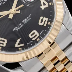 GOLD BLACK CONCENTRIC
