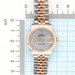 ROLEX Datejust Watches 279171G Stainless Steel K18 Pink Gold Random used