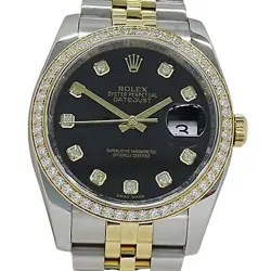 NUMBER MEN'S WRISTWATCH