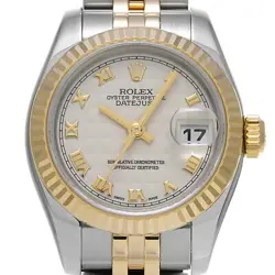 USED ROLEX Datejust 179173 Ivory Case: 26×26mm Ladies Watch #1124612