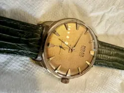 RARE VINTAGE ROLEX MARCONI SPECIAL 18K GOLD PLATED