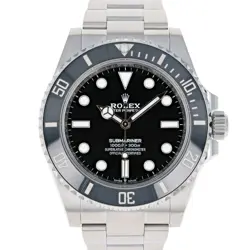 ROLEX SUBMARINER 124060 BLACK UNWORN 2024 OYSTER STEEL 41 MM