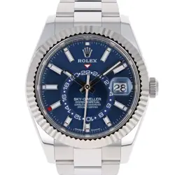 ROLEX SKY-DWELLER 336934 BLUE OYSTER UNWORN 2024 STEEL 42 MM
