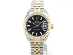 ROLEX 179173 DATEJUST F# YG BEZEL YG SS #011