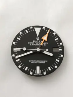 DIAL WITH HANDS.