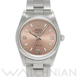 USED ROLEX AIR KING 14000M PINK CASE: 34×34MM MEN'S WATCH #1121012
