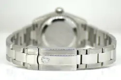 STEEL DATEJUST RHODIUM