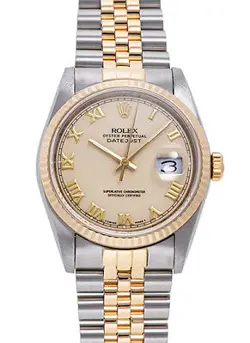 ROLEX DATEJUST 16233 IVORY #K452
