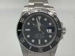 USED ROLEX SUBMARINER DATE 116610LN BLACK CASE: 40.0MM MEN'S WATCH #1133012