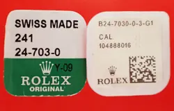 ROLEX 703 0 Package Crown 7mm 16610 14060 6263 6265 5513 1680 1