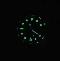 Rolex “Batman” GMT Homage Custom Seiko NH34 Watch Ceramic Bezel Sapphire Crystal