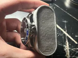 Rolex “Batman” GMT Homage Custom Seiko NH34 Watch Ceramic Bezel Sapphire Crystal