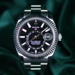 SKY-DWELLER BLACK OYSTER