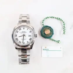 ROLEX DATEJUST 126334 STAINLESS STEEL AND WHITE GOLD 41MM OYSTER BRACELET