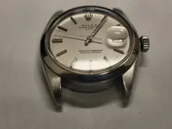 VINTAGE ROLEX OYSTER PERPETUAL DATE 1500 AUTOMATIC MENS WATCH HEAD ONLY