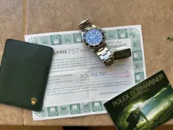 Collectors Rolex Submariner 14060 Unpolished 2 Liner Dial With Papers Look !!!