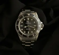 ROLEX SUBMARINER MEN'S BLACK WATCH - 14060