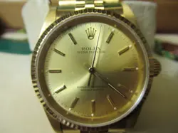 GOLD! OYSTER PERPETUAL!