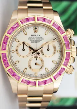 PINK BAGUETTE BEZEL