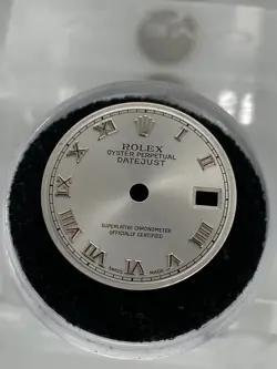 Genuine Rolex Datejust 26mm Silver dial Roman