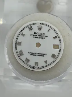 DIAL SILVER ROMAN