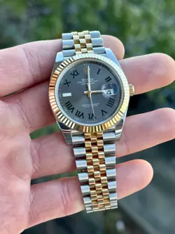 2023 ROLEX DATEJUST 126333 WIMBLEDON JUBILEE 41MM W/ BOX & PAPERS
