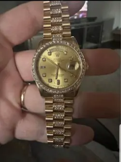 ROLEX GOLD WATCH