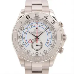 ROLEX YACHT-MASTER II 116689 WG AT WHITE DIAL 1 EXTRA LINK