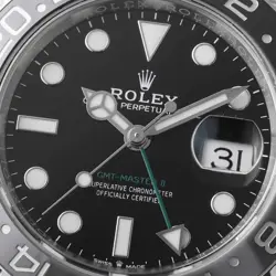 ROLEX GMT MASTER II 126710GRNR BLACK 5 ROW JUBILEE BRACELET RANDOM NUMBER SE...