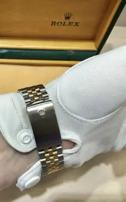 Rolex Datejust 36MM Rare Wood Saudi Arabia Dial Vintage Watch 16233