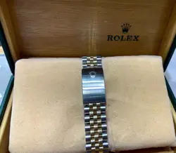 Rolex Datejust 36MM Rare Wood Saudi Arabia Dial Vintage Watch 16233