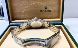 Rolex Datejust 36MM Rare Wood Saudi Arabia Dial Vintage Watch 16233