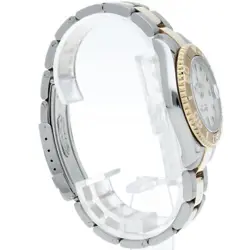 ROLEX yacht master boys watch 168623(A) Box Warranty K18YG/Stainless Steel u...