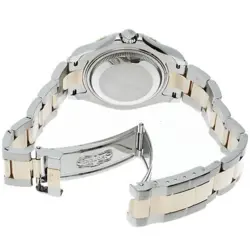 ROLEX yacht master boys watch 168623(A) Box Warranty K18YG/Stainless Steel u...