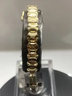 Ladies Vintage 18k Gold Rolex Precision Manual Wind Watch With Box