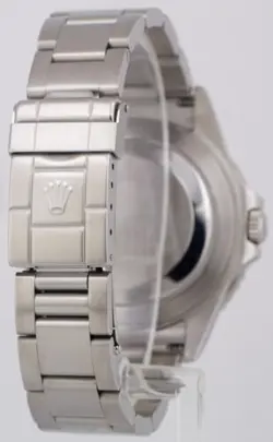 MINT Rolex GMT-Master II PEPSI Red Blue NO-HOLES Steel 3186 40mm 16710 Watch